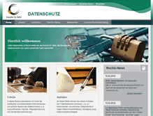 Tablet Screenshot of datenschutz.eu
