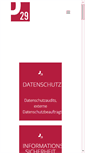 Mobile Screenshot of datenschutz.biz